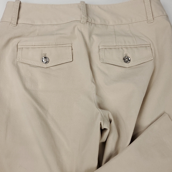 New WHBM Cream Boot Cut Jeggings 2R - Picture 7 of 8
